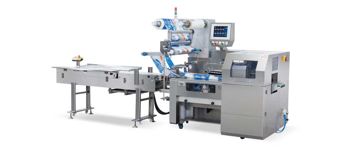 Automatic Chocolate Bar Flow Packaging System with Depanner